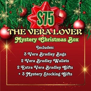 NOW Thru 12/20 Vera Bradley Christmas Mystery Box! While Supplies Last!